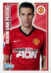Sticker Robin van Persie - Premier League Inglese 2012-2013 n. 129 - Topps