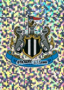 Sticker Newcastle Club Badge - Premier League Inglese 2012-2013 n. 131 - Topps