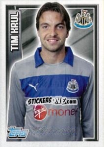 Sticker Tim Krul - Premier League Inglese 2012-2013 - Topps