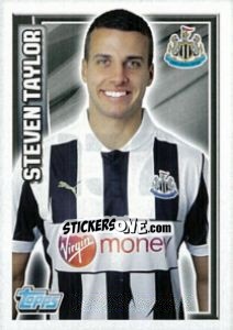 Sticker Steven Taylor - Premier League Inglese 2012-2013 n. 137 - Topps