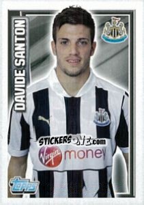 Sticker Davide Santon - Premier League Inglese 2012-2013 - Topps
