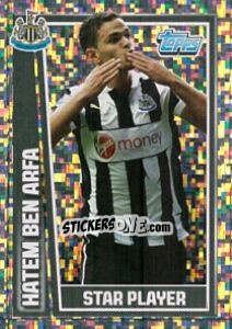 Sticker Hatem Ben Arfa - Star Player - Premier League Inglese 2012-2013 - Topps