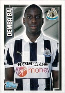 Figurina Demba Ba - Premier League Inglese 2012-2013 - Topps