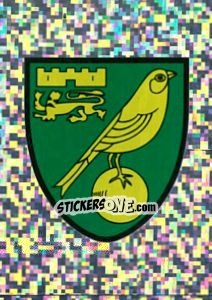 Sticker Norwich City Club Badge - Premier League Inglese 2012-2013 n. 147 - Topps