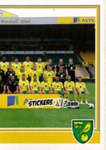 Sticker Norwich City Team Pt.2