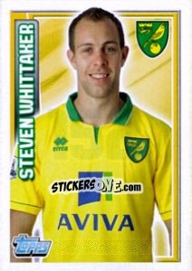 Sticker Steven Whittaker - Premier League Inglese 2012-2013 n. 152 - Topps