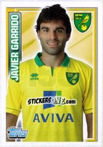 Sticker Javier Garrido - Premier League Inglese 2012-2013 n. 153 - Topps