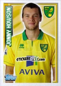 Sticker Jonny Howson - Premier League Inglese 2012-2013 n. 157 - Topps
