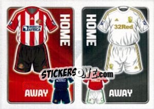 Cromo Sunderland / Swansea - Premier League Inglese 2012-2013 - Topps