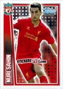 Figurina Nuri Sahin - Premier League Inglese 2012-2013 - Topps