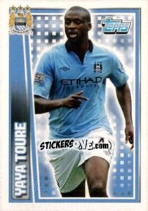 Sticker Yaya Toure - Premier League Inglese 2012-2013 - Topps