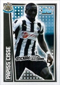 Figurina Papiss Cisse - Premier League Inglese 2012-2013 - Topps