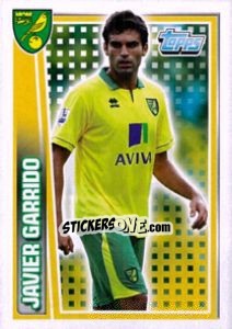 Sticker Javier Garrido - Premier League Inglese 2012-2013 n. 182 - Topps