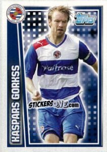 Sticker Kaspars Gorkss - Premier League Inglese 2012-2013 - Topps