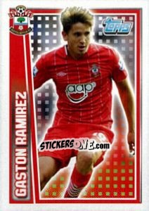Sticker Gaston Ramirez - Premier League Inglese 2012-2013 n. 185 - Topps