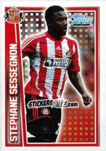 Sticker Stephane Sessegnon - Premier League Inglese 2012-2013 n. 187 - Topps