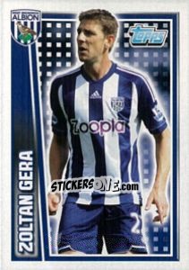 Figurina Zoltan Gera - Premier League Inglese 2012-2013 - Topps