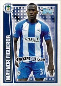 Sticker Maynor Figueroa - Premier League Inglese 2012-2013 n. 192 - Topps