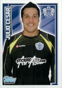Sticker Júlio César - Premier League Inglese 2012-2013 n. 194 - Topps