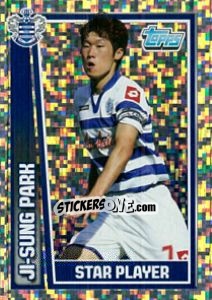 Figurina Ji-Sung Park - Star Player - Premier League Inglese 2012-2013 - Topps