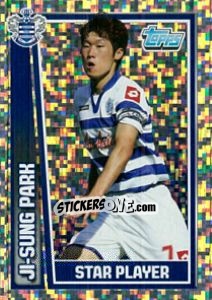 Sticker Ji-Sung Park - Star Player - Premier League Inglese 2012-2013 n. 205 - Topps