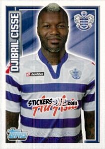 Figurina Djibril Cissé - Premier League Inglese 2012-2013 - Topps