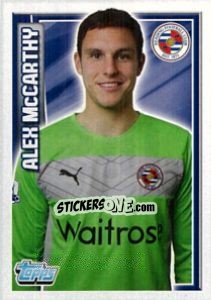 Sticker Alex McCarthy - Premier League Inglese 2012-2013 - Topps