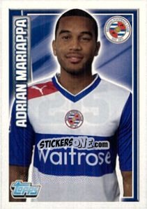 Sticker Adrian Mariappa - Premier League Inglese 2012-2013 n. 215 - Topps