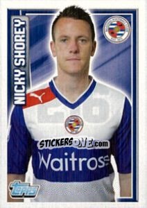 Sticker Nicky Shorey - Premier League Inglese 2012-2013 - Topps