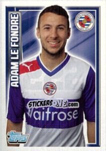 Sticker Adam Le Fondre - Premier League Inglese 2012-2013 n. 222 - Topps