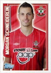 Sticker Morgan Schneiderlin - Premier League Inglese 2012-2013 n. 236 - Topps