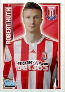 Sticker Robert Huth - Premier League Inglese 2012-2013 - Topps