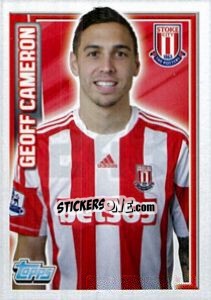Sticker Geoff Cameron - Premier League Inglese 2012-2013 n. 248 - Topps