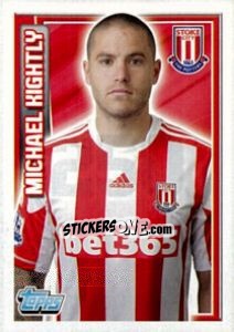 Sticker Michael Kightly - Premier League Inglese 2012-2013 n. 250 - Topps