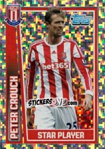 Sticker Peter Crouch - Star Player - Premier League Inglese 2012-2013 n. 253 - Topps