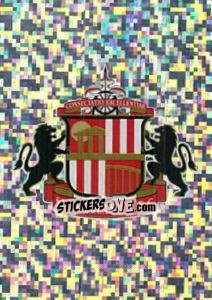 Cromo Sunderland Club Badge - Premier League Inglese 2012-2013 n. 257 - Topps