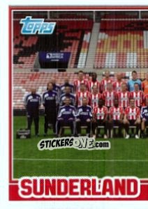Figurina Sunderland Team Pt.1 - Premier League Inglese 2012-2013 - Topps