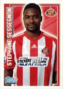 Sticker Stéphane Sessègnon - Premier League Inglese 2012-2013 n. 265 - Topps