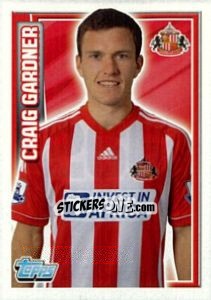 Sticker Craig Gardner - Premier League Inglese 2012-2013 n. 266 - Topps