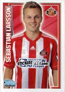 Sticker Sebastian Larsson - Premier League Inglese 2012-2013 n. 267 - Topps
