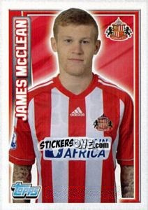 Figurina James McClean - Premier League Inglese 2012-2013 - Topps