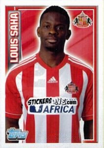 Sticker Louis Saha - Premier League Inglese 2012-2013 n. 271 - Topps