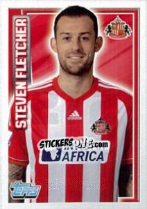 Sticker Steven Fletcher - Premier League Inglese 2012-2013 - Topps