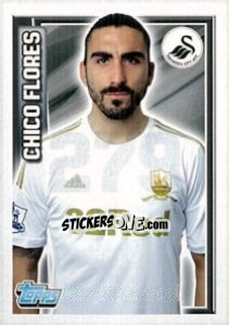 Sticker Chico Flores - Premier League Inglese 2012-2013 - Topps