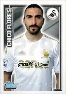 Figurina Chico Flores - Premier League Inglese 2012-2013 n. 279 - Topps