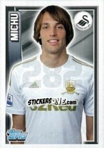 Sticker Michu - Premier League Inglese 2012-2013 n. 282 - Topps