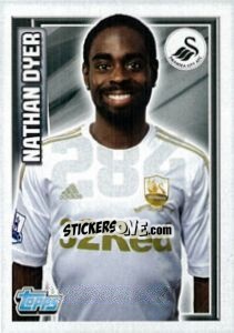 Sticker Nathan Dyer - Premier League Inglese 2012-2013 n. 284 - Topps