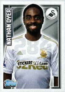 Sticker Nathan Dyer - Premier League Inglese 2012-2013 - Topps