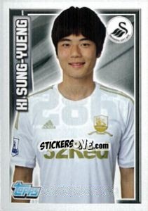 Sticker Ki Sung-Yueng - Premier League Inglese 2012-2013 n. 286 - Topps