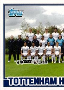 Figurina Tottenham Team Pt.1 - Premier League Inglese 2012-2013 - Topps